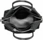 Prada Satchels Small Logo Handle Bag Leather in black - Thumbnail 5