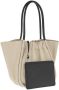 Proenza Schouler Totes XL Ruched Tote Bag Calfskin in beige - Thumbnail 3