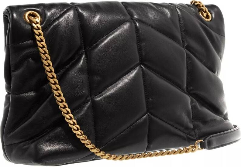 Saint Laurent Crossbody bags LouLou Monogram Shoulder Bag M Leather in zwart