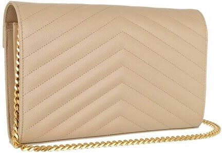 Saint Laurent Crossbody bags Ysl Chain Wallet Monogram in beige