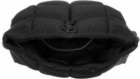 Saint Laurent Hobo bags Messenger Bag Puffer Shoulder Bag in zwart