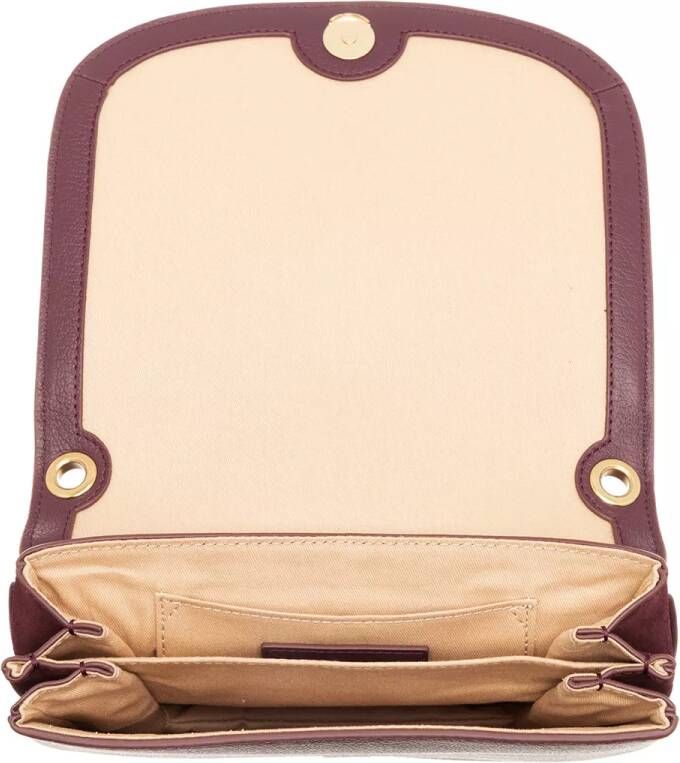 See By Chloé Crossbody bags Hana Crossbody Suede Smooth in rood