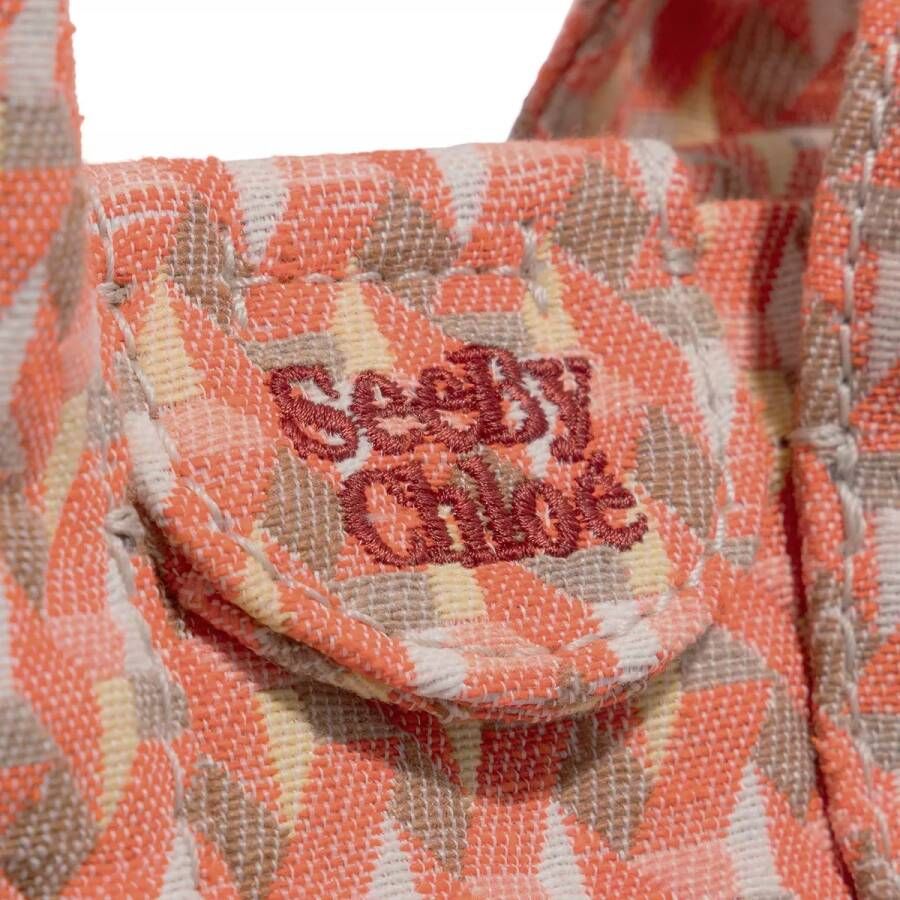 See By Chloé Shoppers & Totes Laetizia Mini Tote Bag in oranje