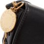Stella Mccartney Small Flap Shoulder Bag in Black Vegan Leather Zwart Dames - Thumbnail 3