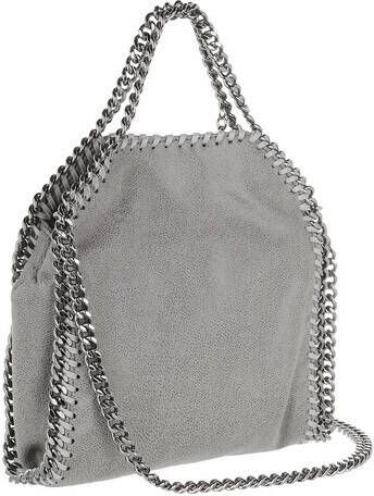 Stella Mccartney Crossbody bags Tiny Falabella Shaggy Deer Light Grey in grijs