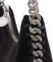Stella Mccartney Hobo bags Falabella Mini Velvet Crystal Chain Bag in zwart - Thumbnail 3