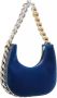Stella Mccartney Hobo bags Frayme Mini Velvet Bag in blauw - Thumbnail 2