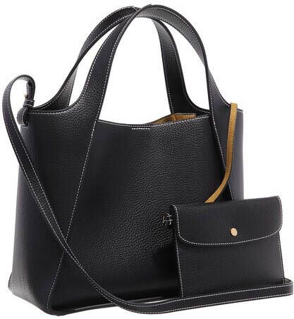 Maison Margiela Clutches Black Leather Glam Slam Red Carpet Mini Clutch in zwart - Foto 3