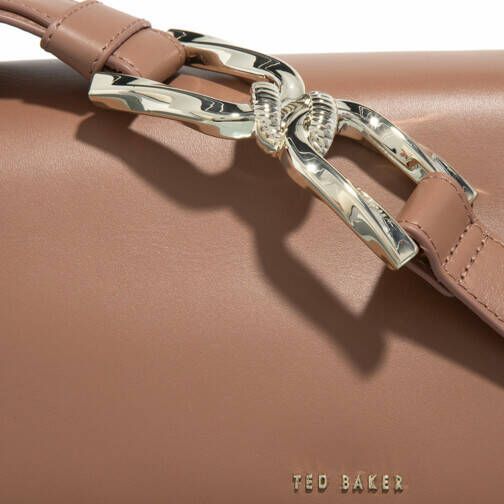 Ted Baker Shoppers Cheriah Chain Detail Mini Shoulder Bag in bruin