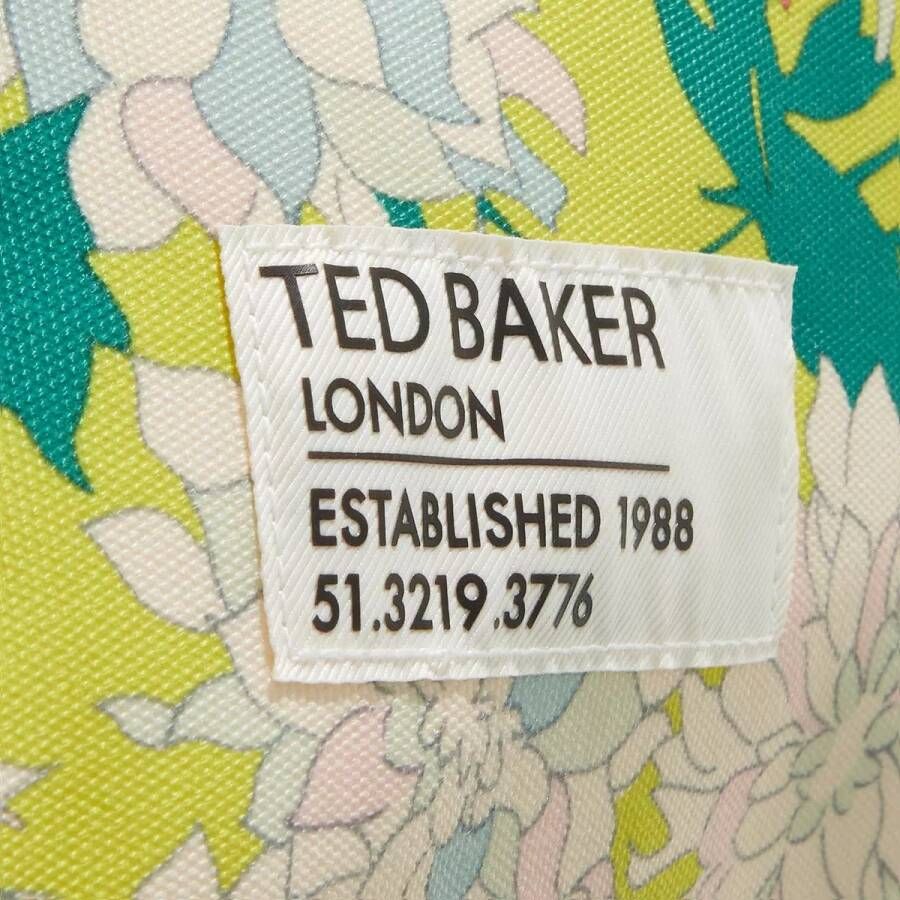 Ted Baker Shoppers Kathyy Floral Printed Canvas Tote Bag in meerkleurig