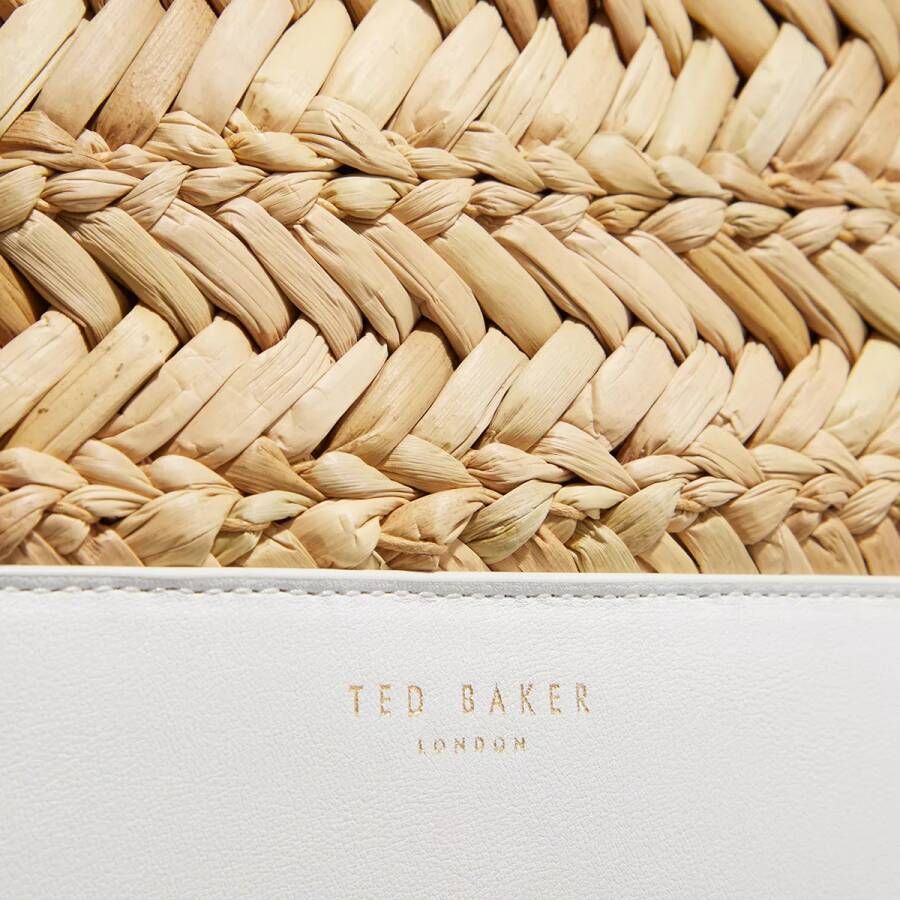 Ted Baker Totes Ivelie Medium Raffia Weave Tote in beige