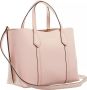 TORY BURCH Totes Perry Triple-Compartment Small Tote in poeder roze - Thumbnail 3