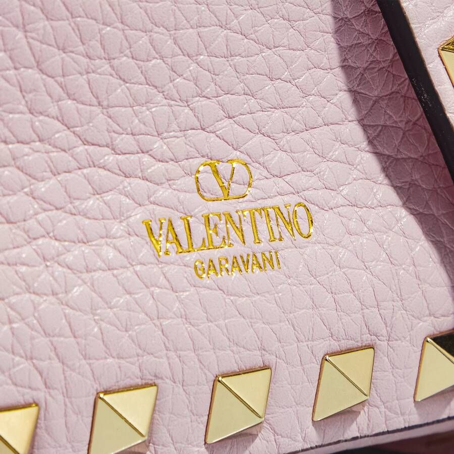 Valentino Garavani Crossbody bags Rockstud Crossbody Bag in poeder roze