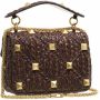 Valentino Garavani Crossbody bags Shoulder Bag Leather in bruin - Thumbnail 3