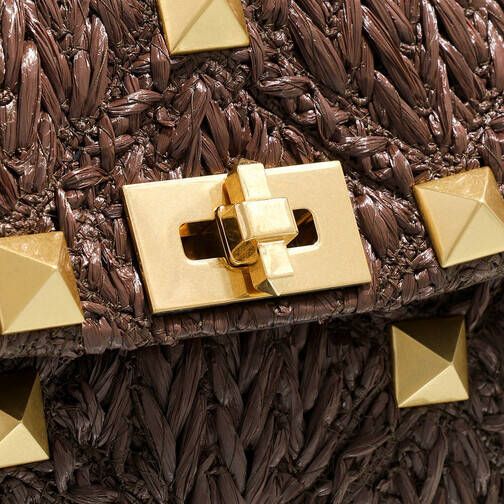 Valentino Garavani Crossbody bags Shoulder Bag Leather in bruin