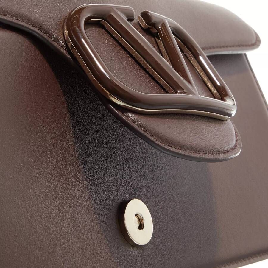 Valentino Garavani Crossbody bags V-Logo Satchel Bag in bruin