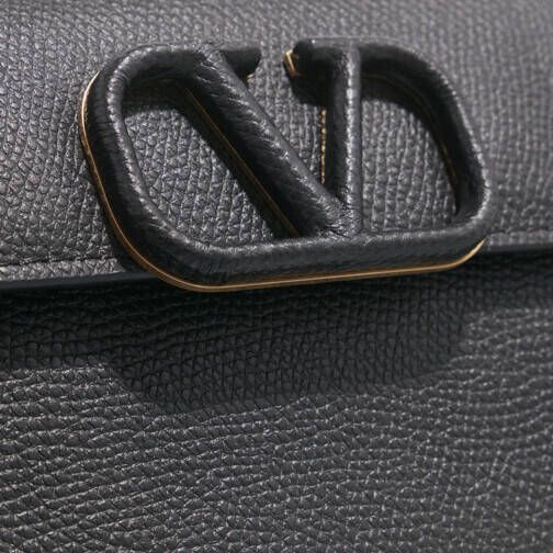Valentino Garavani Crossbody bags Vitello Soft Bag in zwart