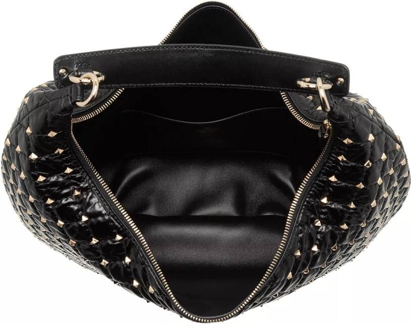 Valentino Garavani Hobo bags Rockstud Spike Hobo Bag in zwart