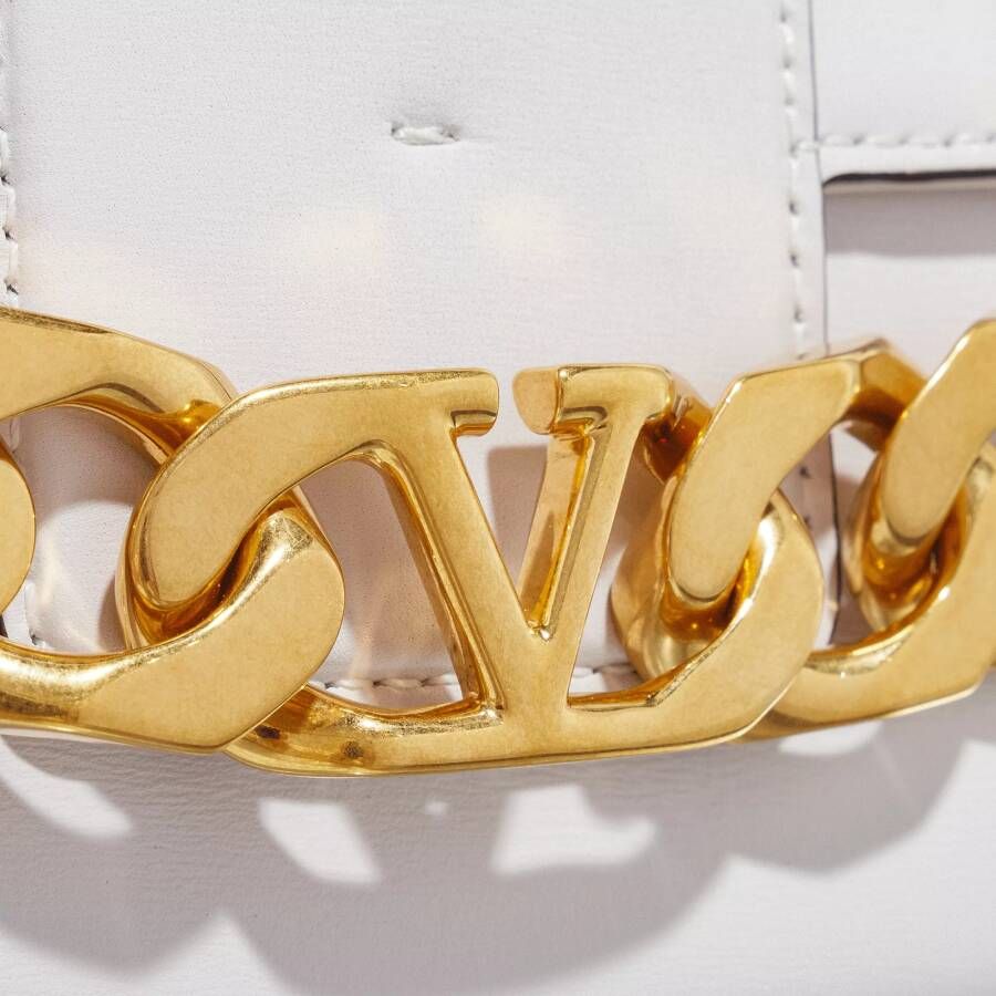 Valentino Garavani Hobo bags V Logo Chain in wit