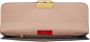 Valentino Garavani Pochettes Large Flat Pouch Logo Signature in poeder roze - Thumbnail 3