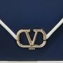 Valentino Garavani Satchels Letter Shoulder Bag Leather in blauw - Thumbnail 3