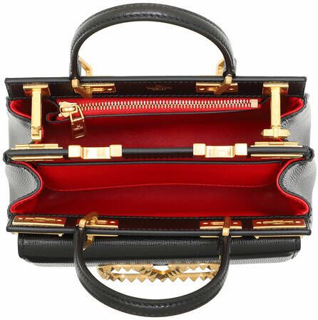 Valentino Garavani Satchels Mini Double Handle Bag in zwart
