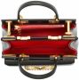 Valentino Garavani Medium Rockstud Alcove Handbag IN Grainy Calfskin Zwart Dames - Thumbnail 6