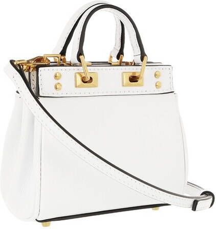 Valentino Garavani Satchels Rockstud Alcove Mini Handle Bag in wit