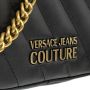 Versace Jeans Couture Gewatteerde schoudertas met barokprint en kettingriem Black Dames - Thumbnail 3