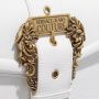 Versace Jeans Couture Witte Imitatieleer Accordeon Tas met Barok Parels White Dames - Thumbnail 3