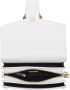 Versace Jeans Couture Witte Imitatieleer Accordeon Tas met Barok Parels White Dames - Thumbnail 4