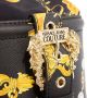 Versace Jeans Couture Zwarte Barok Print Ketting Handvat Emmer Tas Black Dames - Thumbnail 5
