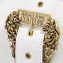 Versace Jeans Couture Witte Leren Schoudertas met Gouden Details White Dames - Thumbnail 3
