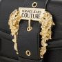Versace Jeans Couture Zwarte Crossbody Tas met Afneembaar Gouden Ketting Detail Black Dames - Thumbnail 15
