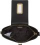 Versace Jeans Couture Zwarte Leren Cruelty-Free Tas met Gouden Logo Black Dames - Thumbnail 4