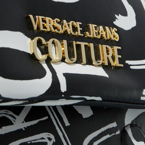 Versace Jeans Couture Crossbody bags Range I Soft Allover Logo in zwart