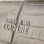 Versace Jeans Couture Handtas met Afneembare Band Effen Patroon Grijs Dames - Thumbnail 7