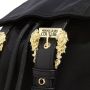 Versace Jeans Couture Rugzak met trekkoordsluiting en magneet Zwart Dames - Thumbnail 4