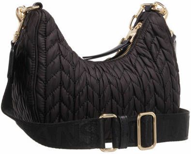 Versace Jeans Couture Pochettes Range O Crunchy Bags in zwart