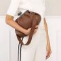 Marni Shoppers & Totes Logo-Lettering Raffia Tote Bag in bruin - Thumbnail 3