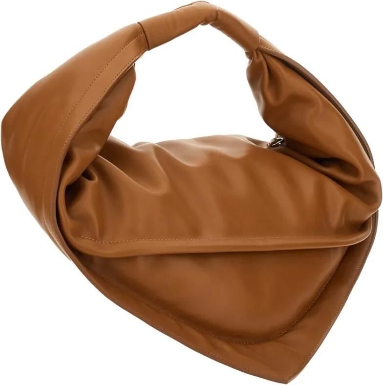 Federico Cina Crossbody bags Tortellini Midi Bag in bruin