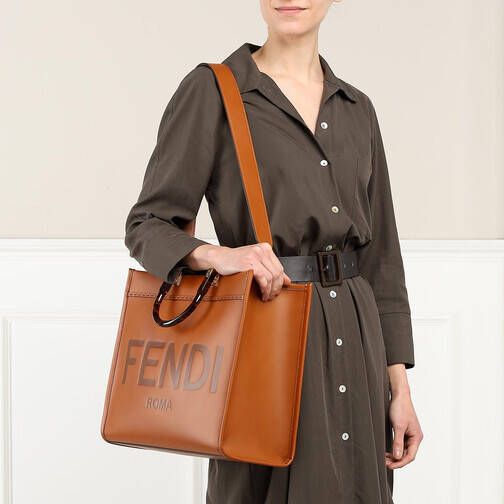 Fendi Crossbody bags Sunshine Tote Bag in bruin