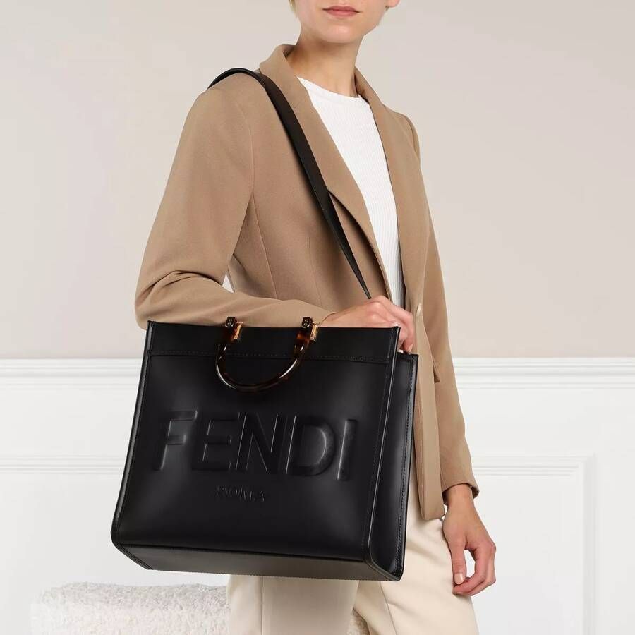 Fendi Crossbody bags Sunshine Tote Bag in zwart