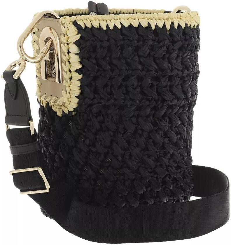 Colville Shoppers & Totes Little Sister Shopping Bag In Multicolored Raffia in meerkleurig