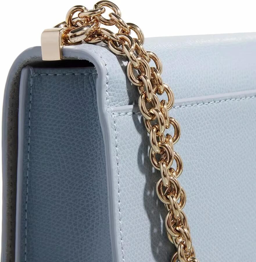 Furla Elegante Zilveren Ketting Schouderband Handtas Blue Dames - Foto 4