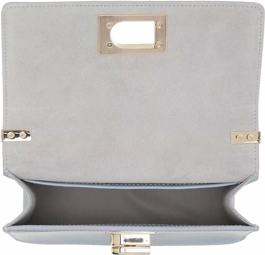 Furla Elegante Zilveren Ketting Schouderband Handtas Blue Dames - Foto 5