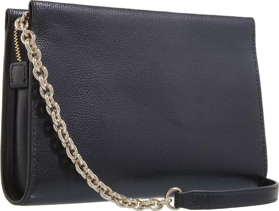 Furla Geometrische Mini Crossbody Tas met Twaalf Kaartsleuven Zwart Dames