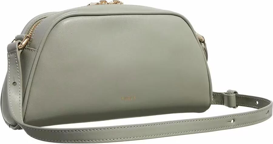 Furla leren crossbody tas Goccia Mini olijfgroen - Foto 2