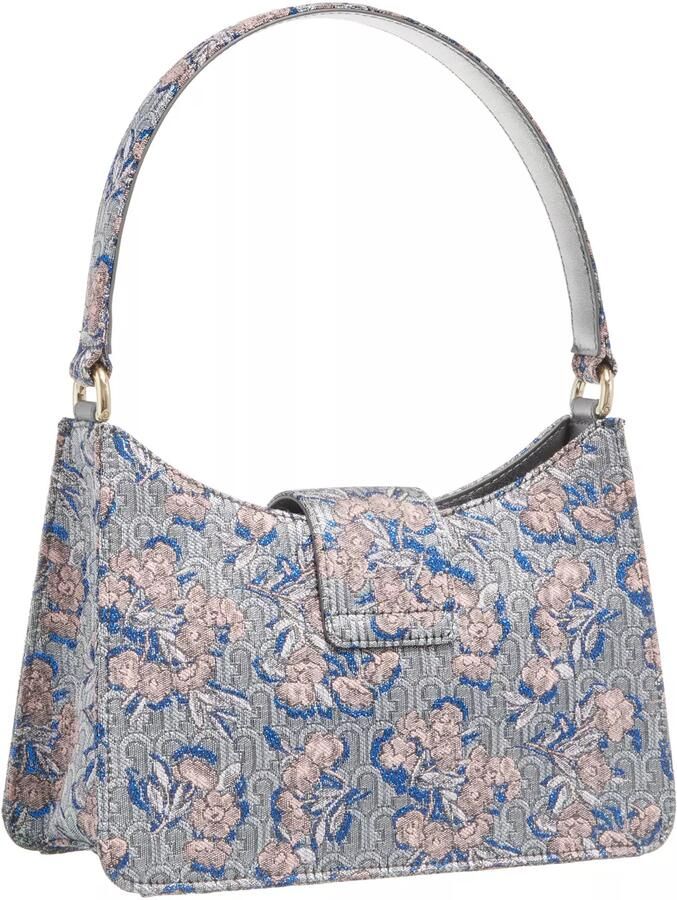 Furla Stijlvolle Opera Motief Schoudertas Blue Dames