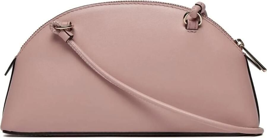Furla Hobo bags Camelia Logo Plaque Mini Crossbody Bag in poeder roze - Foto 3